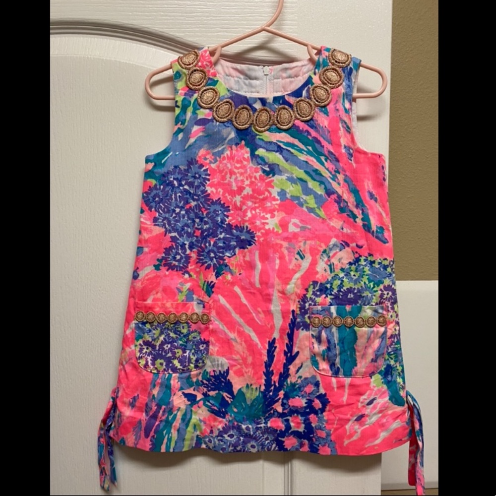 Lilly Pulitzer Toddler Girl shift dress size 3